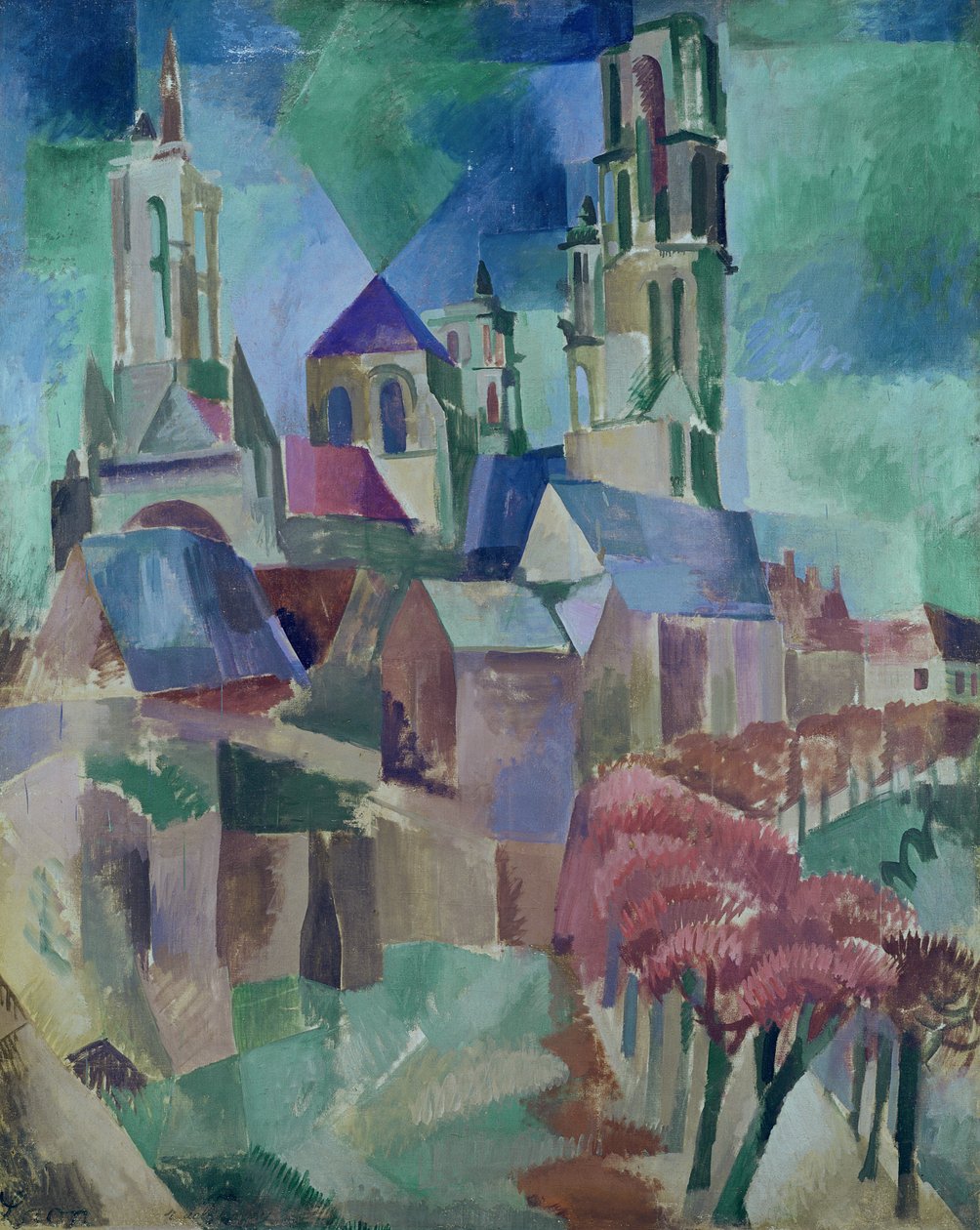 Laon tornyai alkotó: Robert Delaunay
