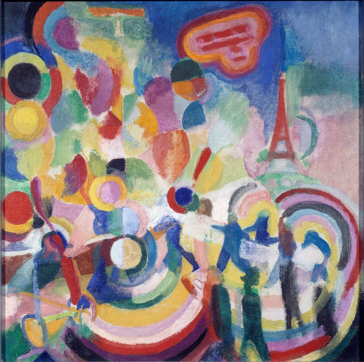 Tisztelet Bleriot előtt Louis Bleriot (1872-1936) alkotó: Robert Delaunay