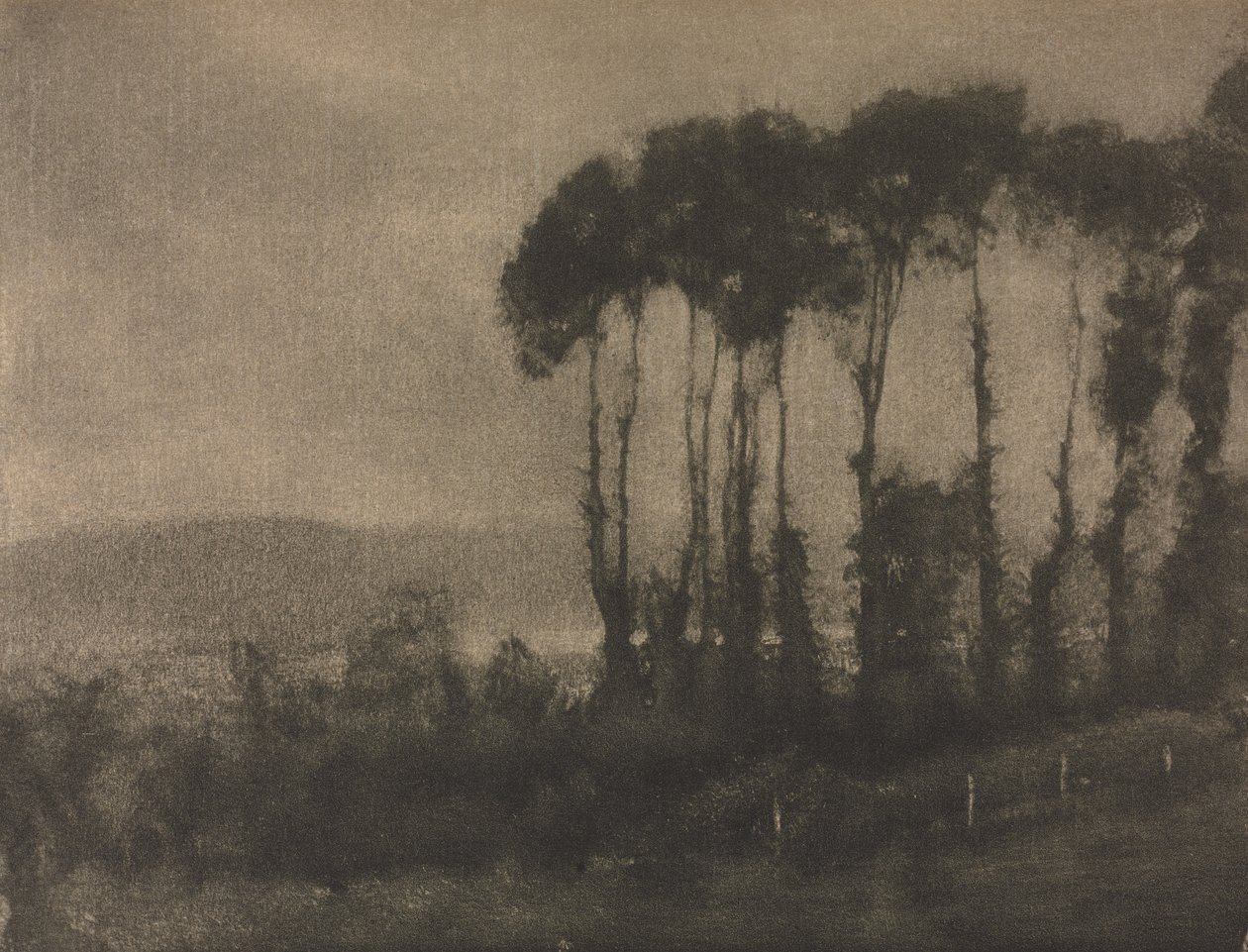 Kameramunka: Toucques Valley, 1906. alkotó: Robert Demachy
