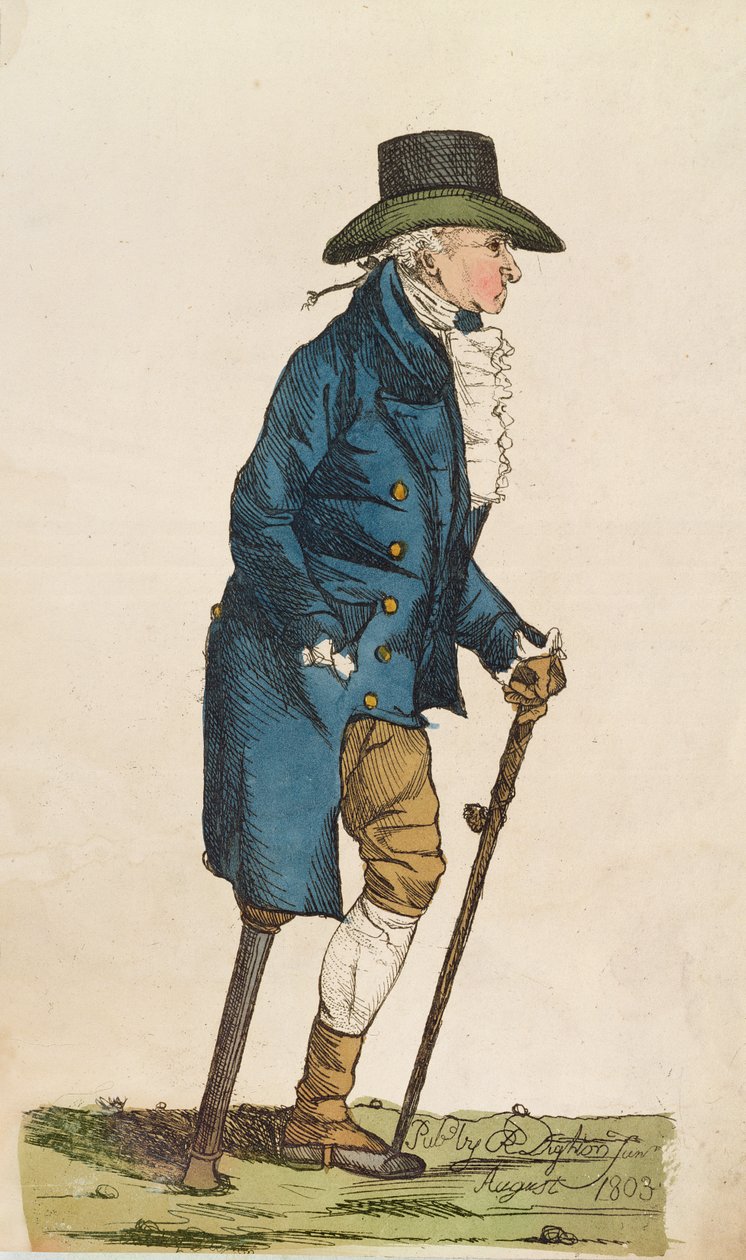 Brook Watson, 1803 (nyomtatott) alkotó: Robert Dighton