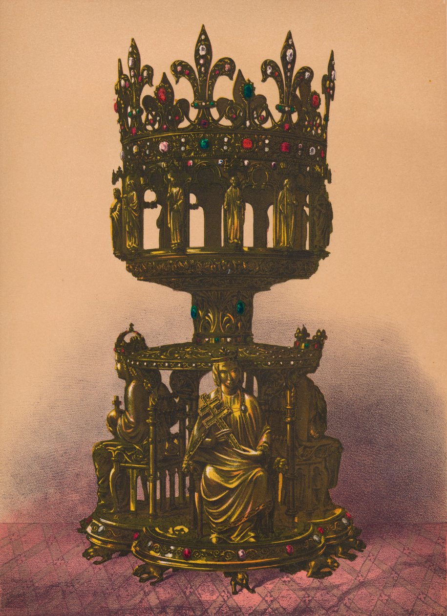 Ezüst aranyozott szentély, 1893. alkotó: Robert Dudley