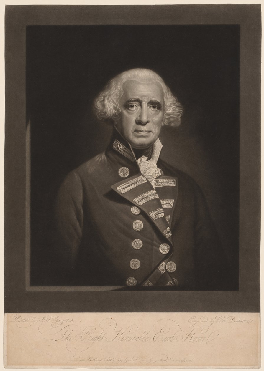 Richard, Earl Howe alkotó: Robert Dunkarton