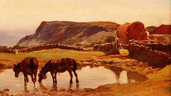A lovak itatása alkotó: Robert Farren