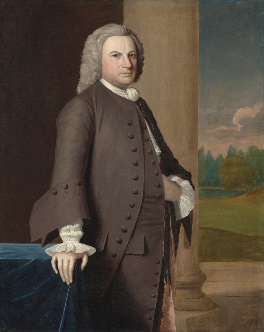 Simon Pease, c. 1749. alkotó: Robert Feke