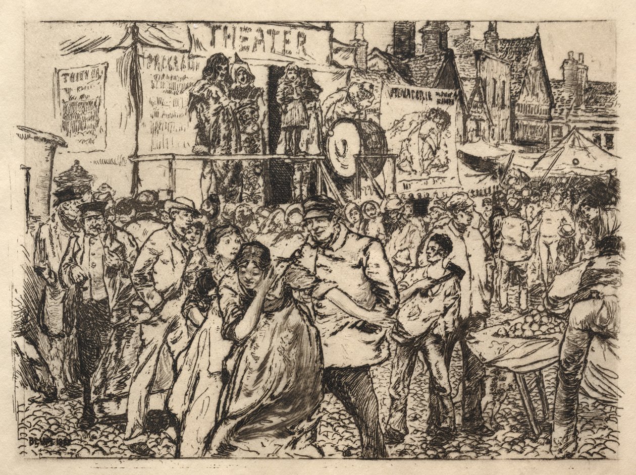 Egy illusztráció, 1883. alkotó: Robert Frederick Blum