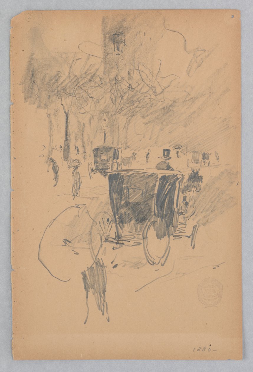 Ló és hintó alkotó: Robert Frederick Blum