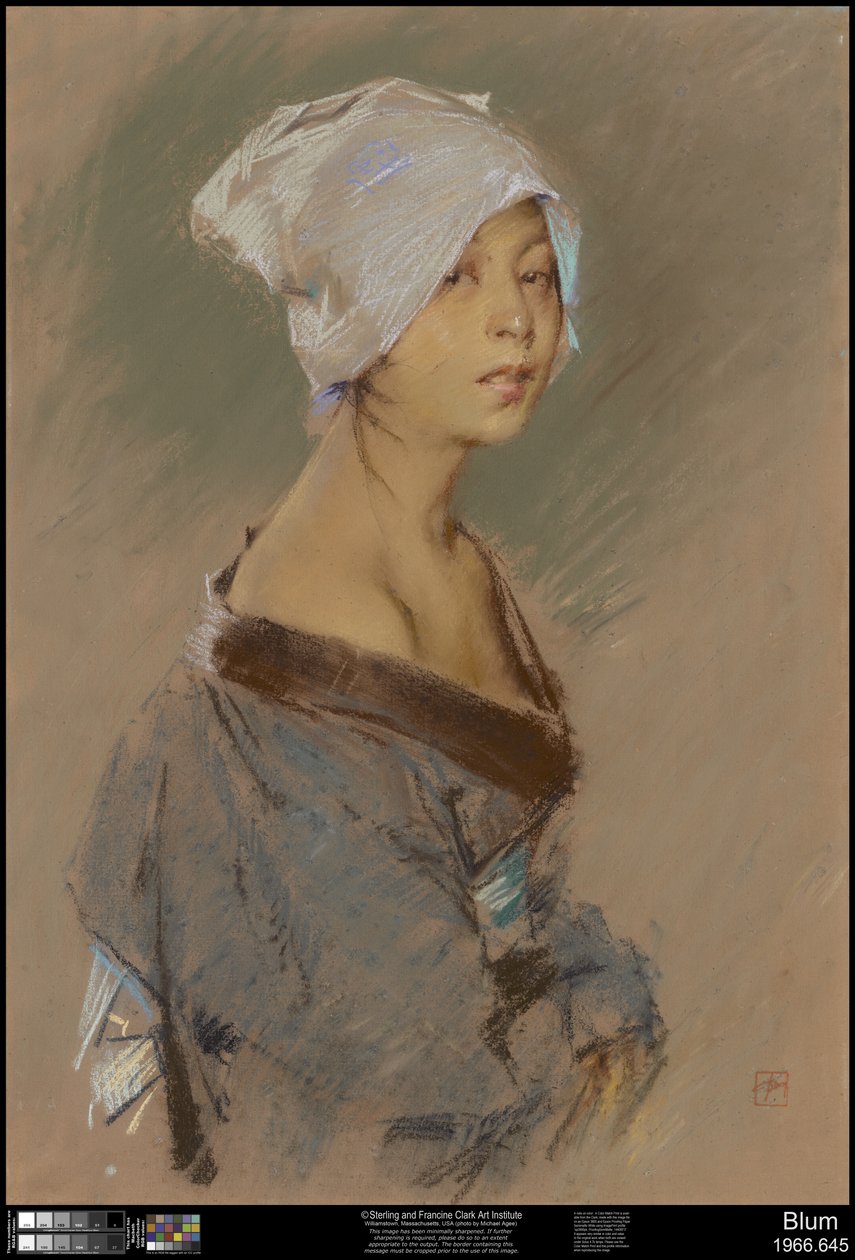 Japán lány, 1890 alkotó: Robert Frederick Blum