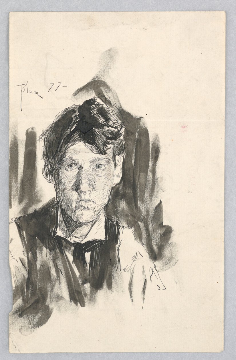 Kenyon Cox portréja alkotó: Robert Frederick Blum