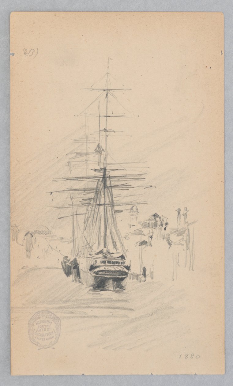 Kétárbocos hajó alkotó: Robert Frederick Blum