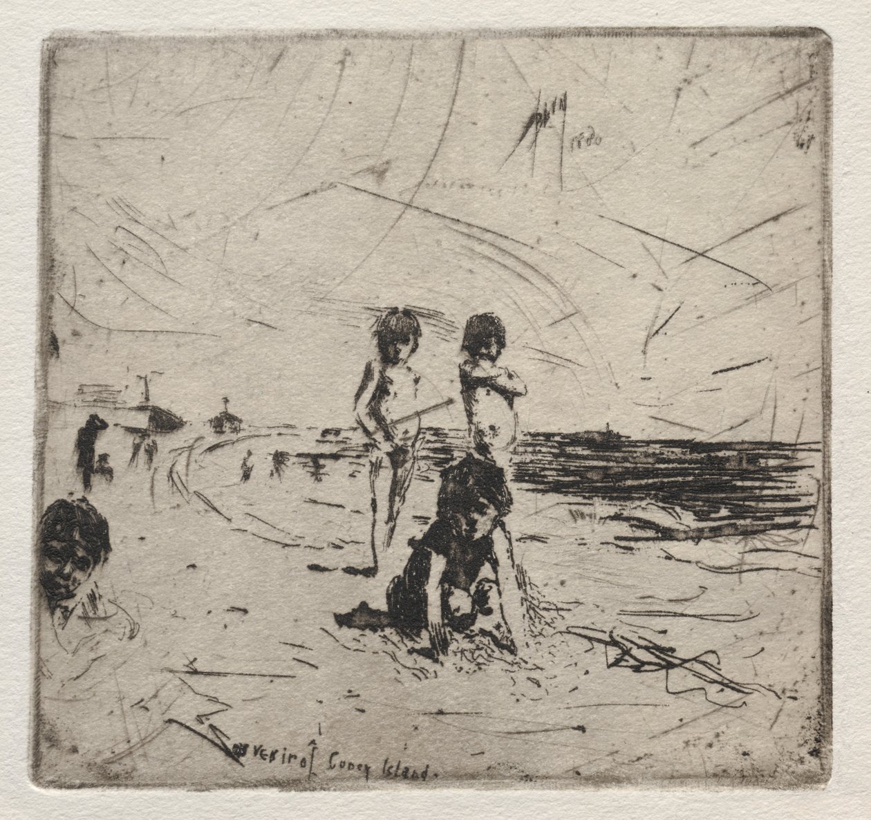 Coney Island-i szuvenír alkotó: Robert Frederick Blum