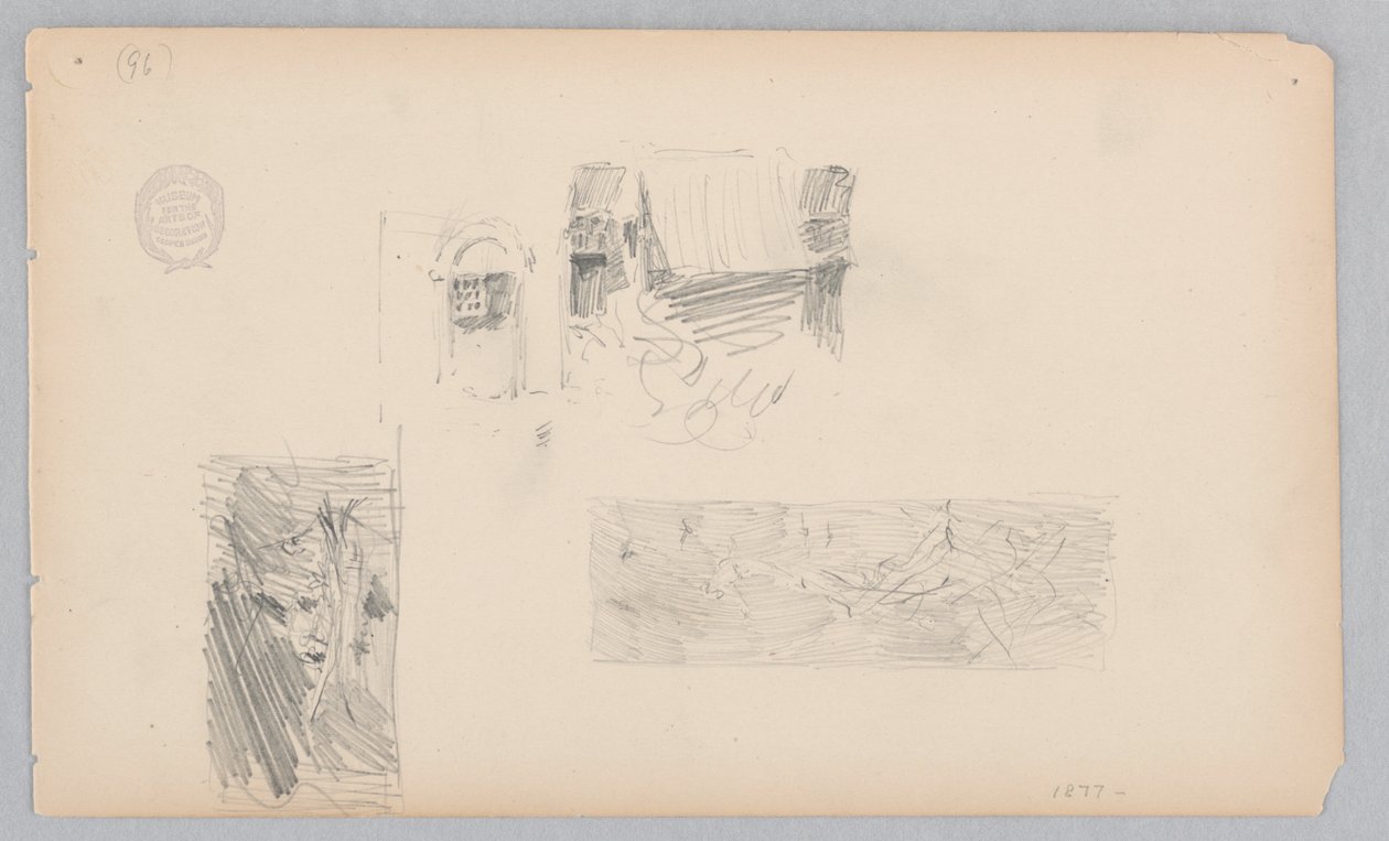 Utcai jelenet alkotó: Robert Frederick Blum