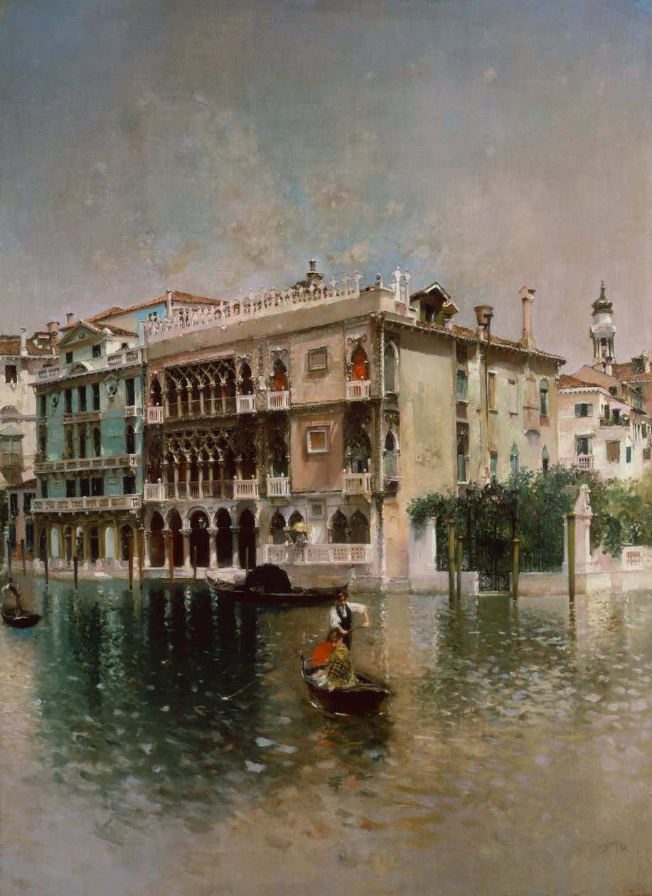 A Canal Grande, Velence alkotó: Robert Frederick Blum