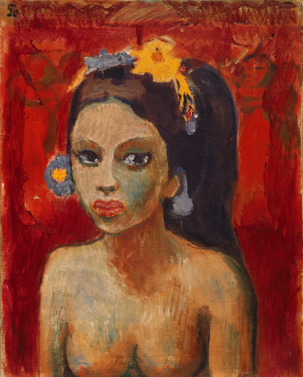 Balinéz I, 1926 körül. alkotó: Robert Genin