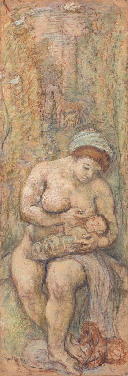 Anya, 1917. alkotó: Robert Genin