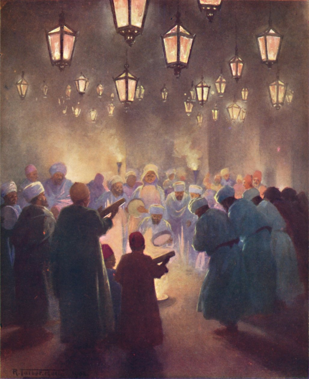 A Zikr, 1880, 1904 alkotó: Robert George Talbot Kelly