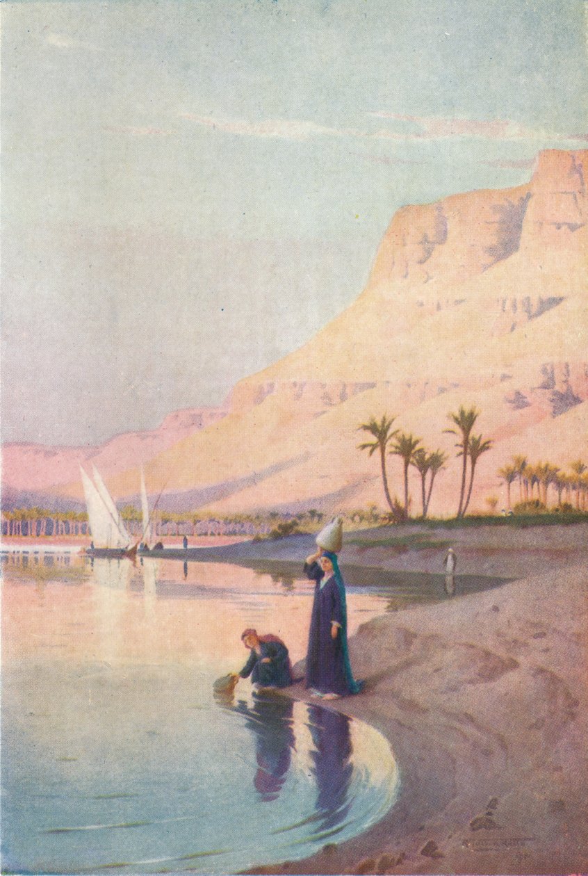 Gibel Kasr-es-Saad, 1880, 1904 alkotó: Robert George Talbot Kelly