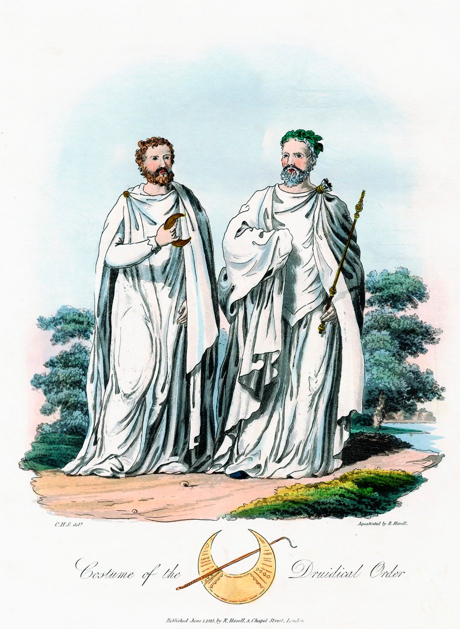 Druidák, 1815 alkotó: Robert Havell