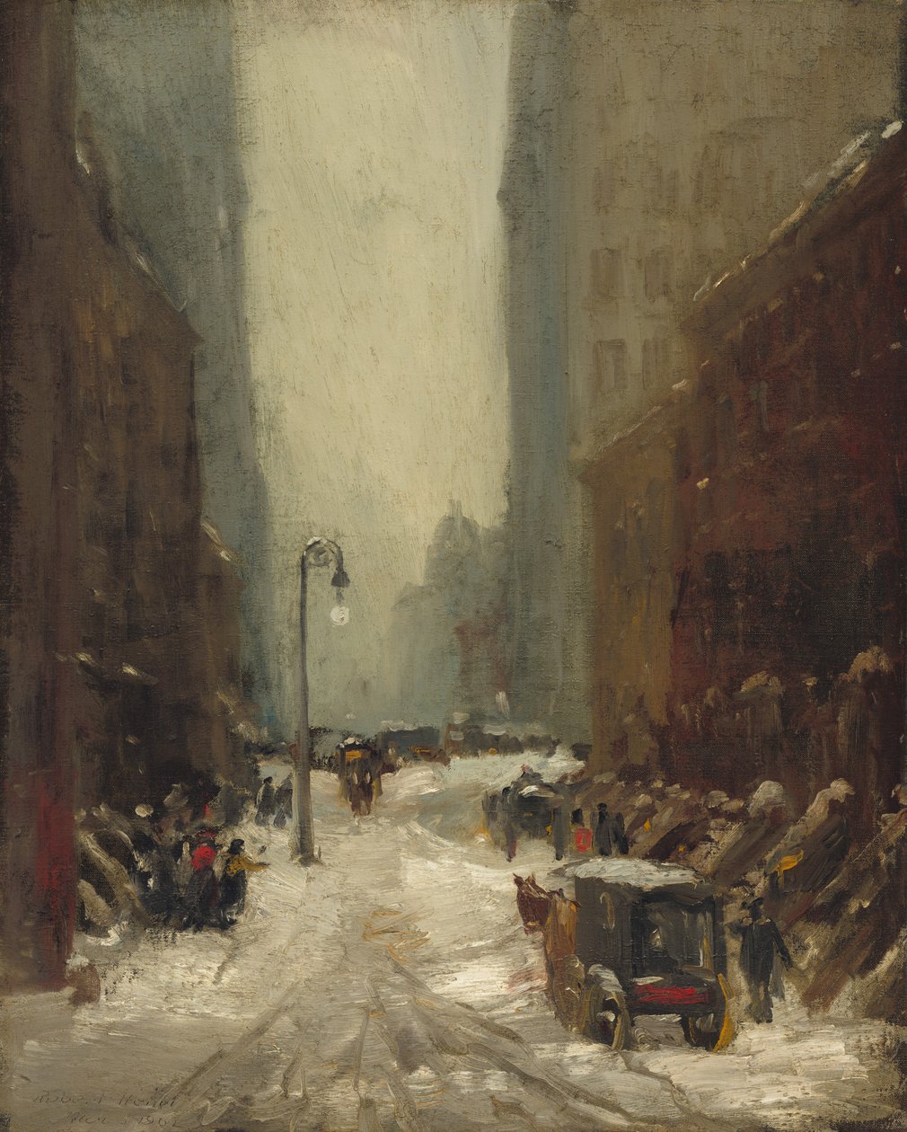 Havazás New Yorkban alkotó: Robert Henri