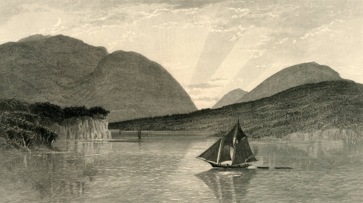 "Mount Desert, Coast of Maine", 1872. alkotó: Robert Hinshelwood
