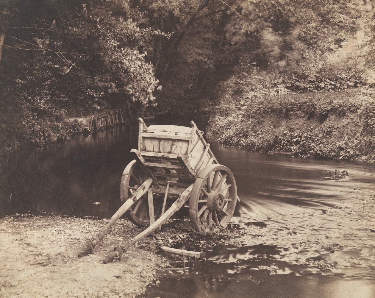 A Vakondvölgyben, 1855. alkotó: Robert Howlett