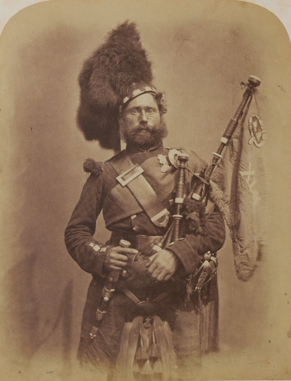 Piper David Muir, 42. hegyvidéki (Fekete Őrség) alkotó: Robert Howlett