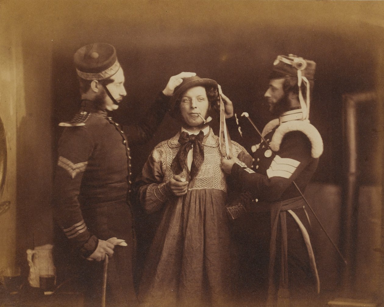 The Recruit, 1856 (szépia fotó) alkotó: Robert Howlett