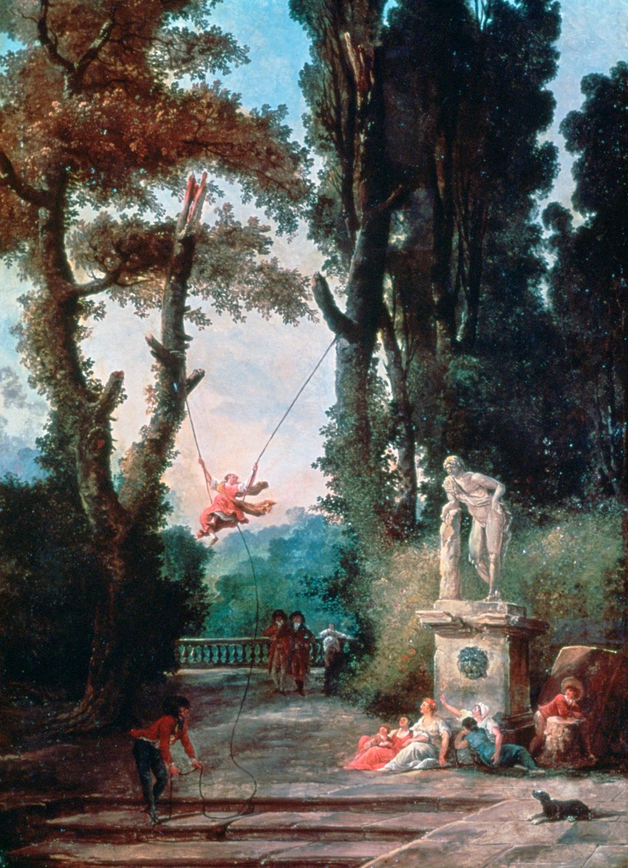 "The Swing", 1777 alkotó: Robert Hubert