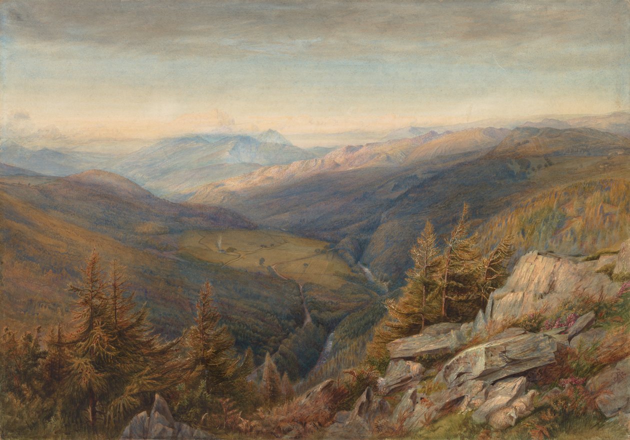 Hegyi kilátás alkotó: Robert J. Pattison