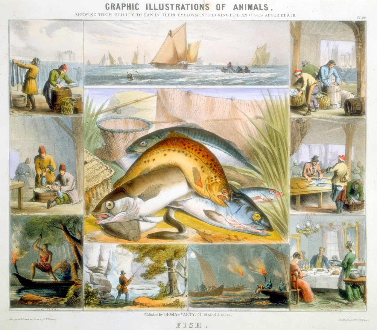 Hal, c1850 alkotó: Robert Kent Thomas