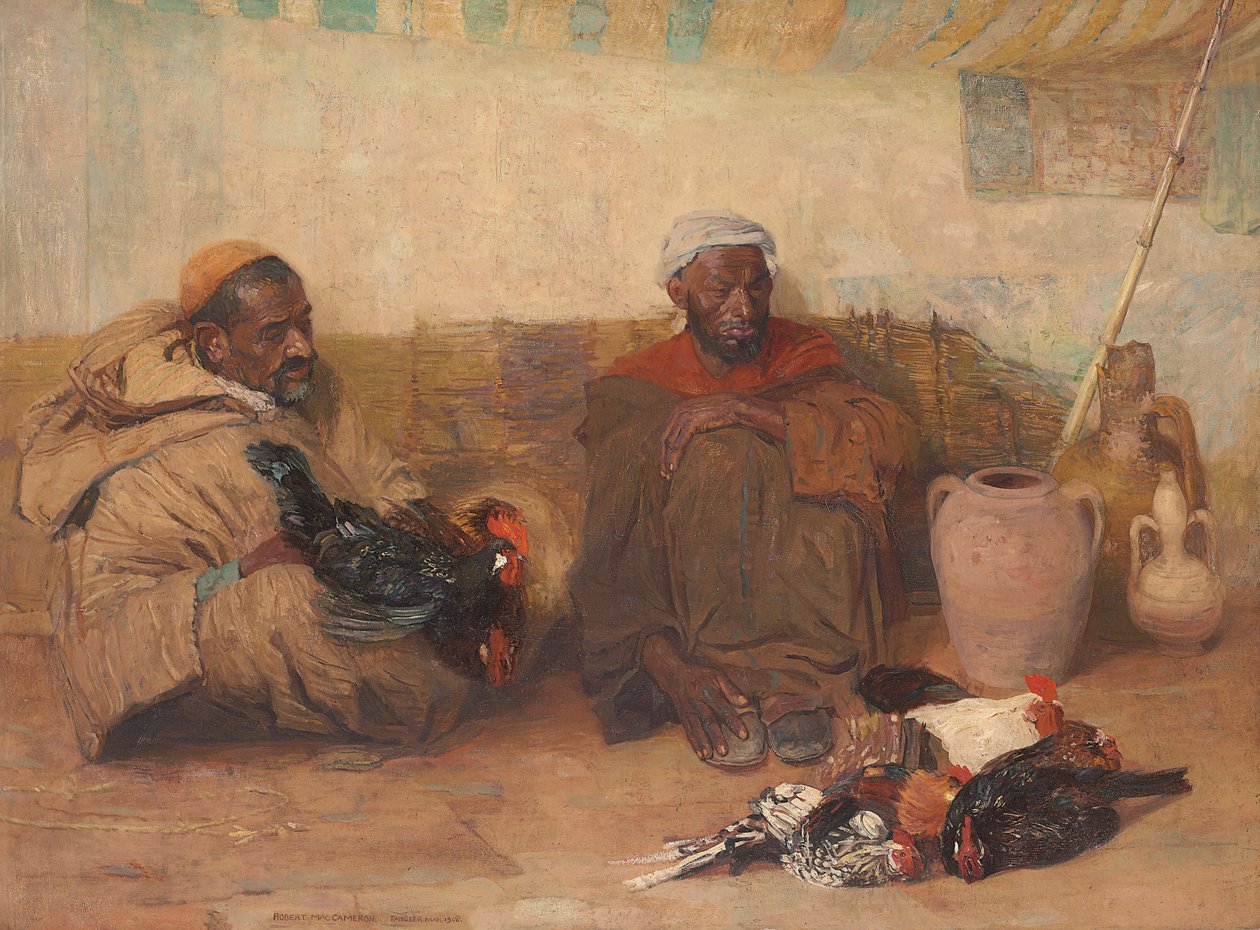 Két tangeri férfi, 1908 alkotó: Robert Lee MacCameron