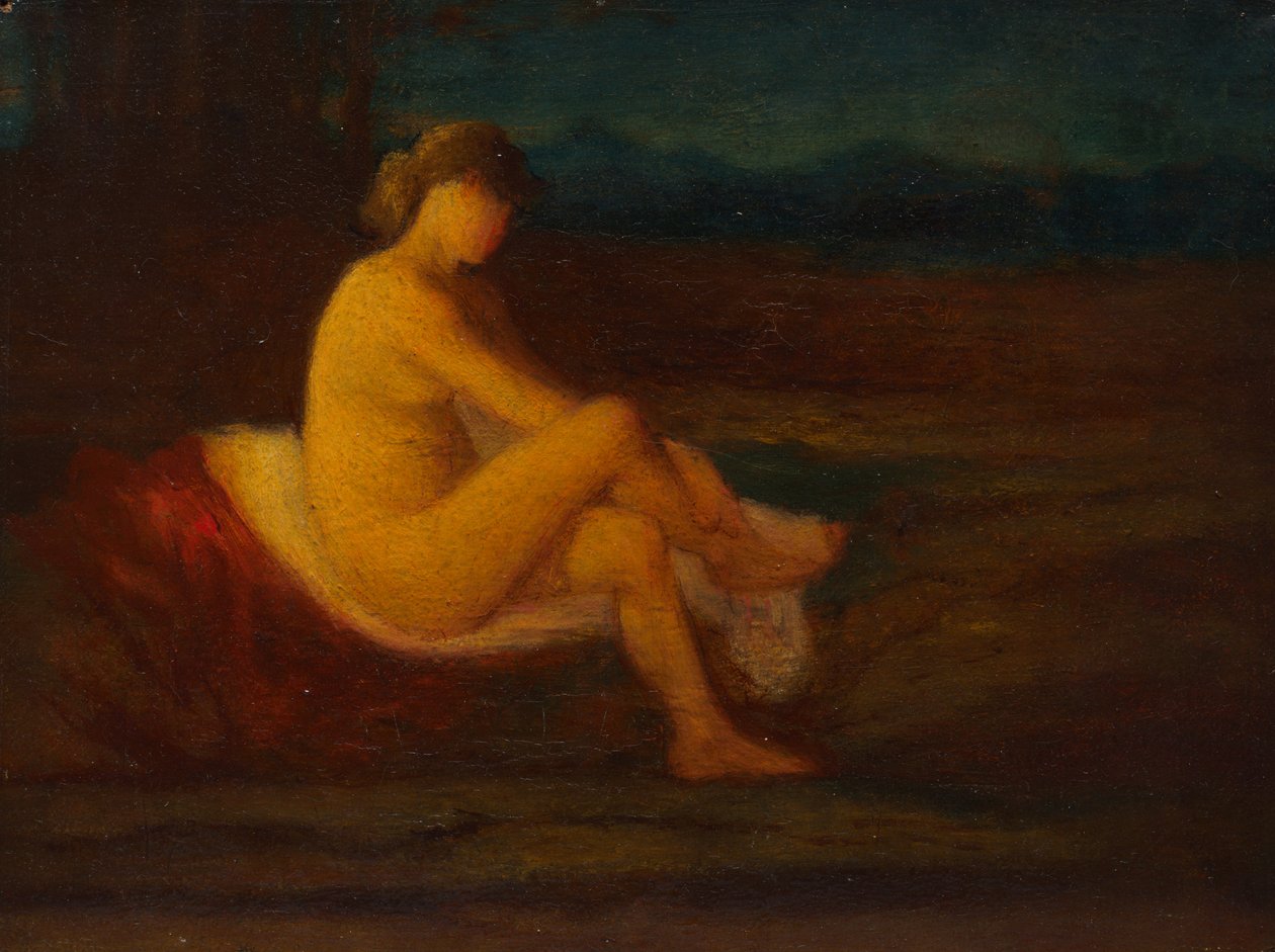Fürdős, 1800-as évek. alkotó: Robert Loftin Newman