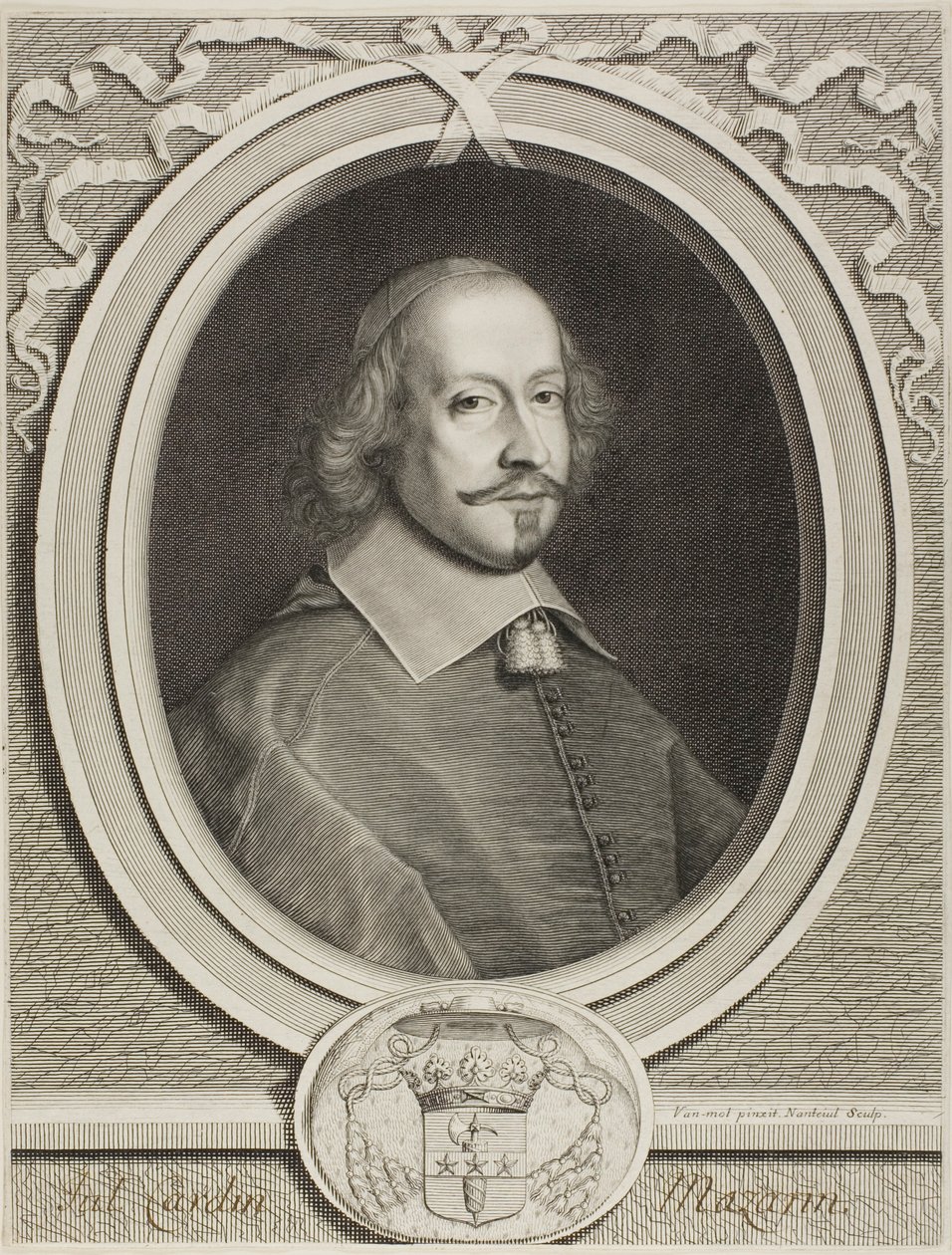 Mazarin bíboros alkotó: Robert Nanteuil