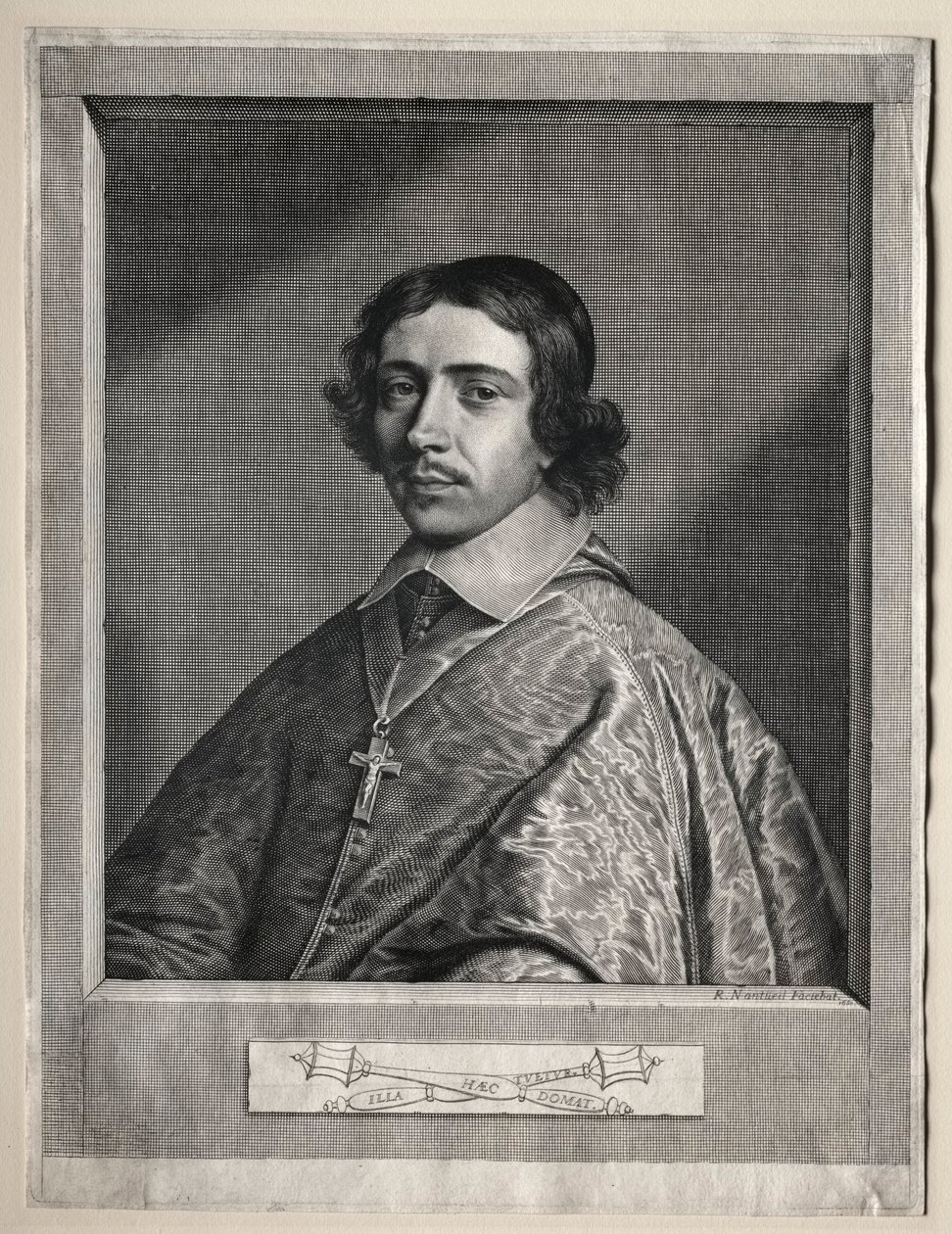 Retz bíborosa, 1650. alkotó: Robert Nanteuil