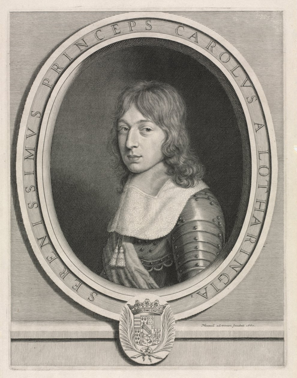 V. Károly, Lorraine hercege, 1660. alkotó: Robert Nanteuil