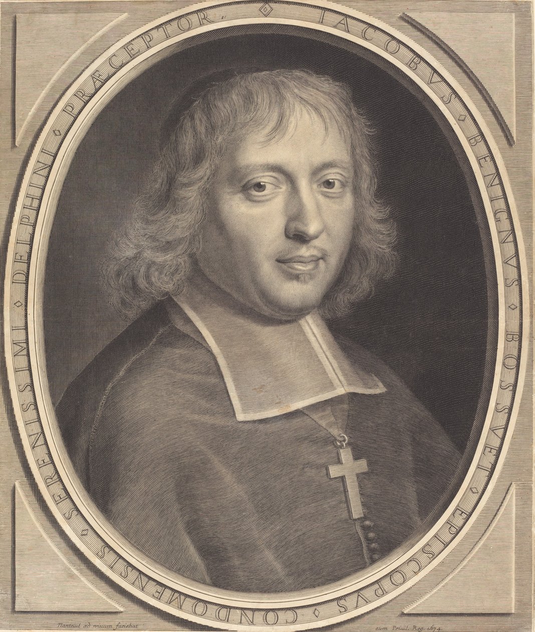 Jacques-Benigne Bossuet alkotó: Robert Nanteuil