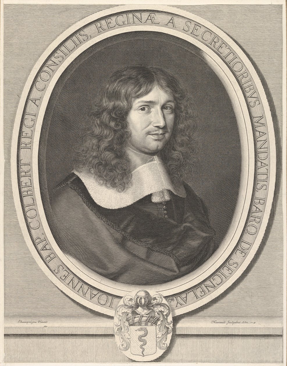 Jean-Baptiste Colbert, 1660. alkotó: Robert Nanteuil