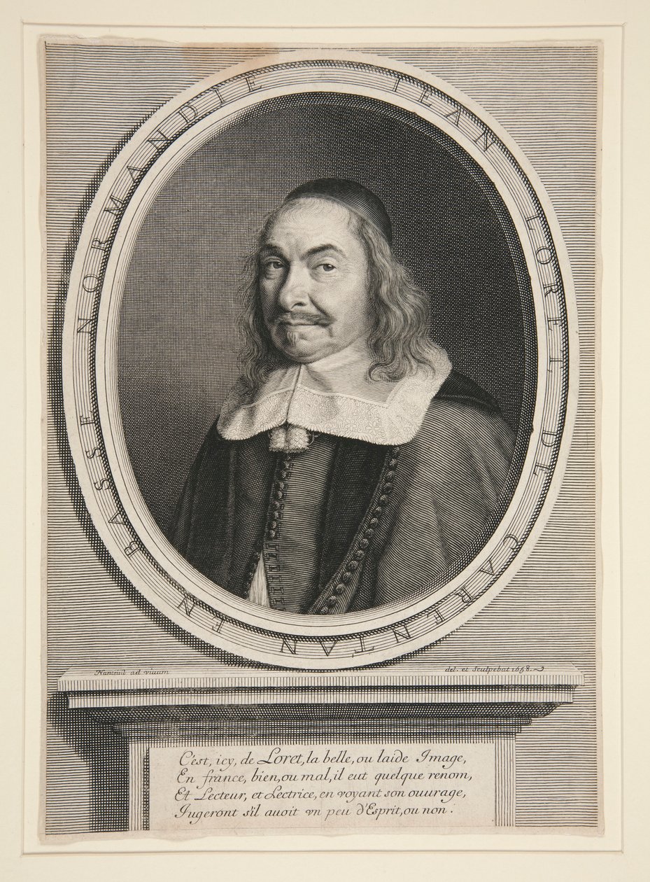 Jean Loret (1595-1665) francia író alkotó: Robert Nanteuil