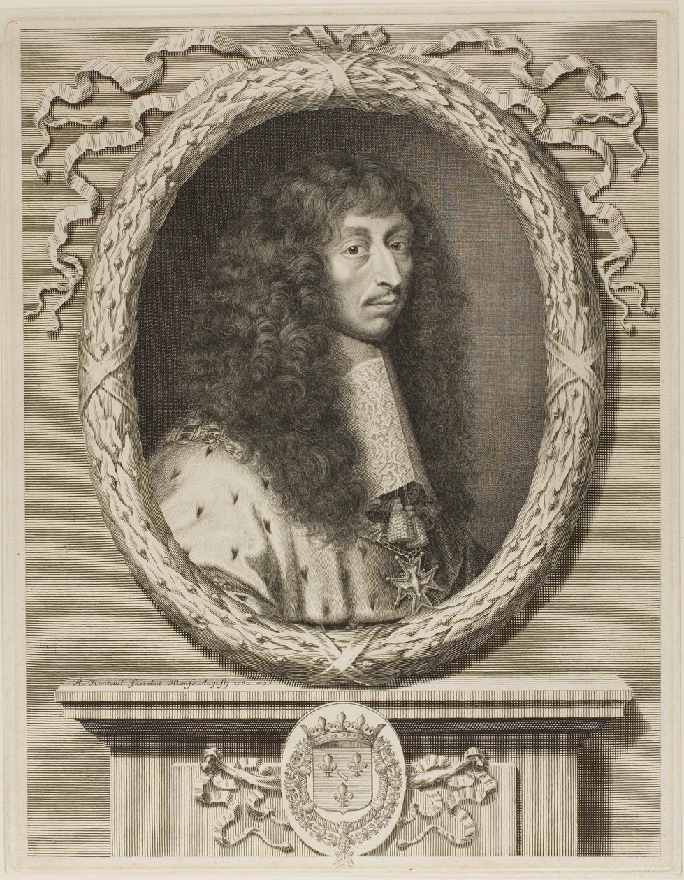 II. Bourbon Lajos, Condé hercege alkotó: Robert Nanteuil