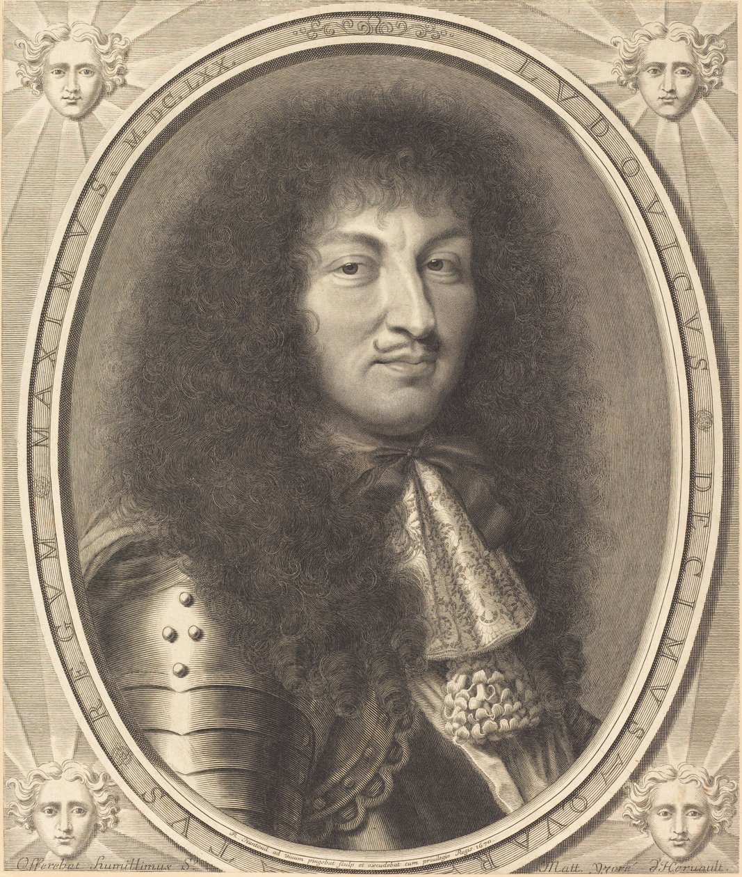 Lajos XIV alkotó: Robert Nanteuil