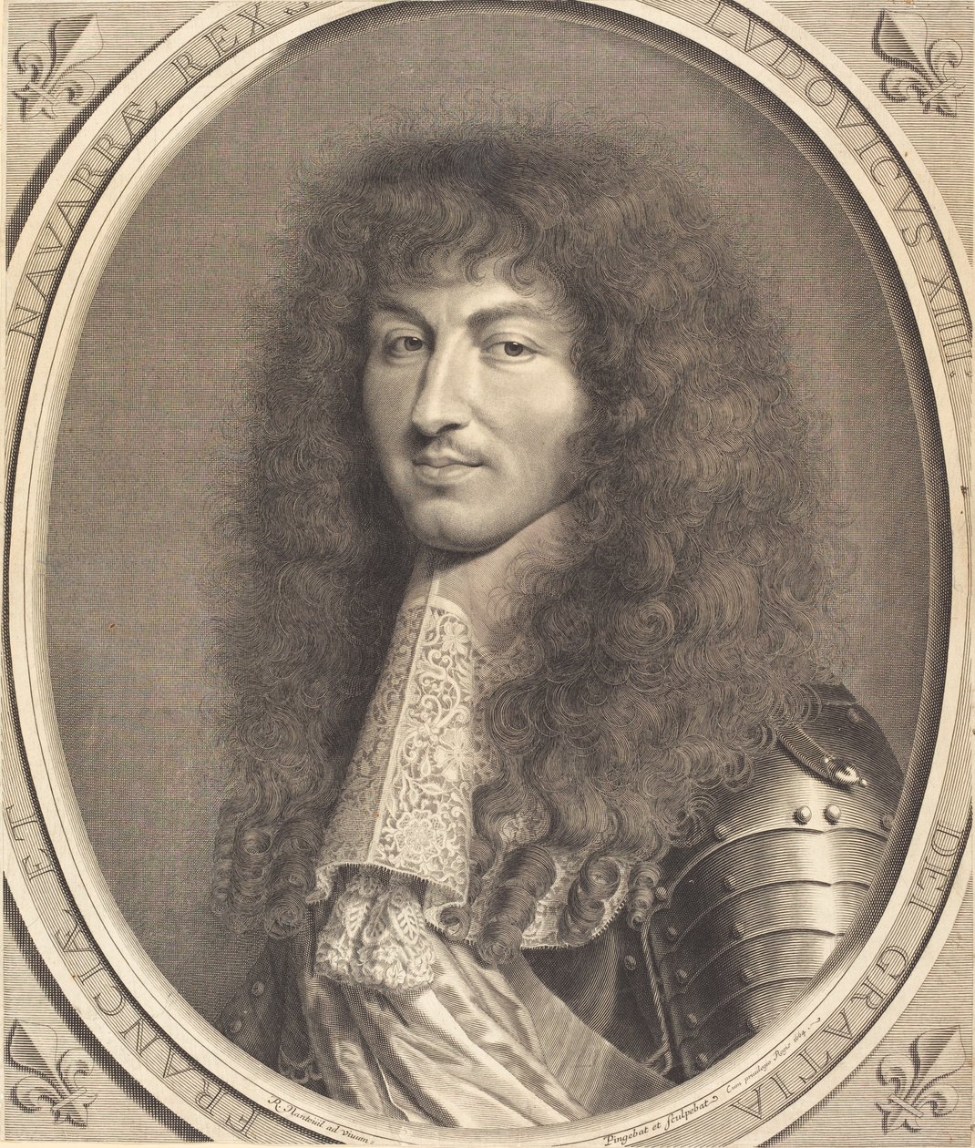 Lajos XIV alkotó: Robert Nanteuil