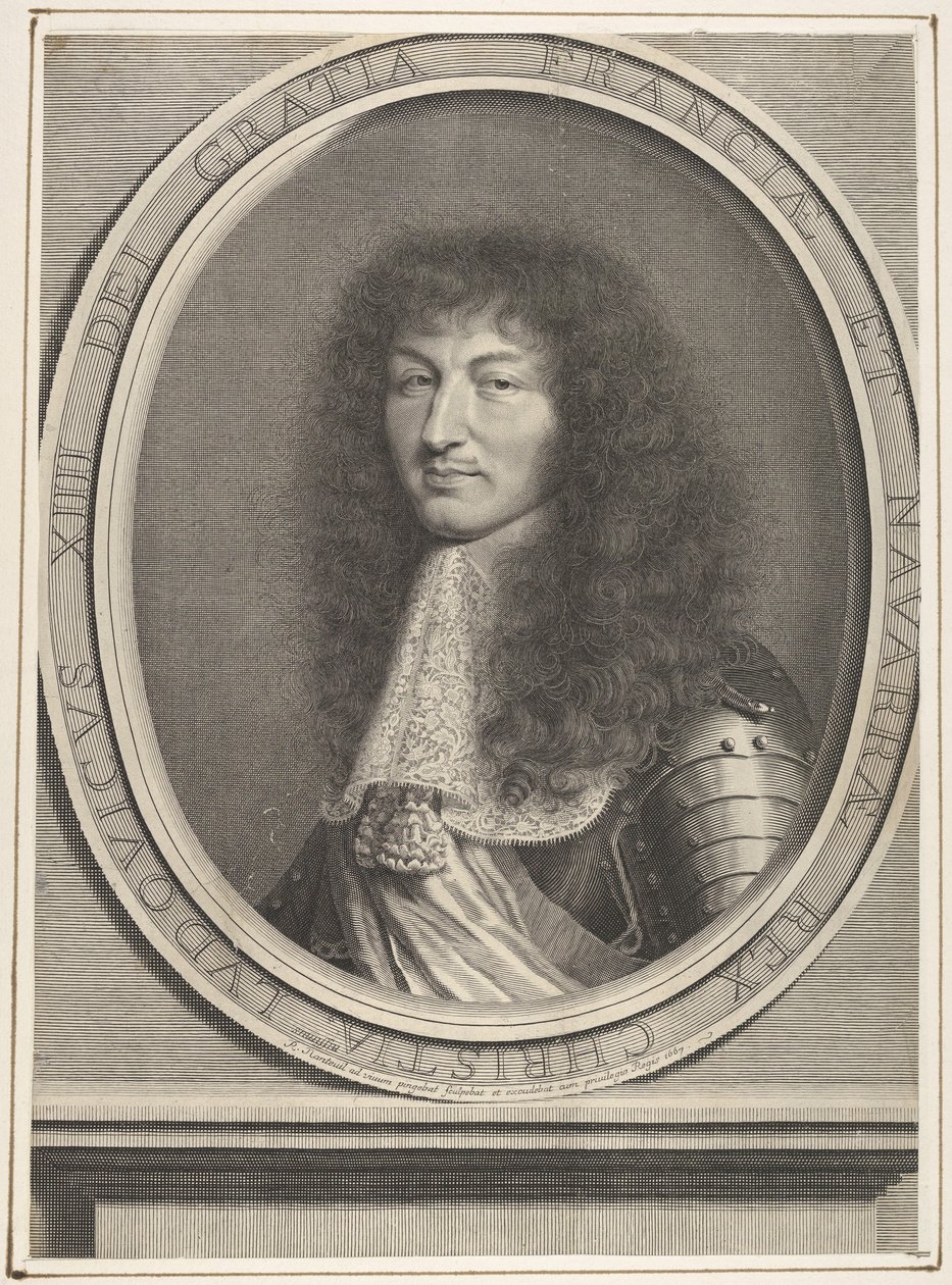 XIV. Lajos, 1667. alkotó: Robert Nanteuil