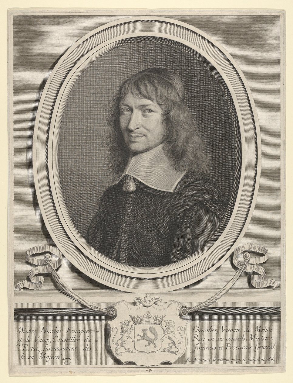 Nicholas Fouquet, 1661. alkotó: Robert Nanteuil