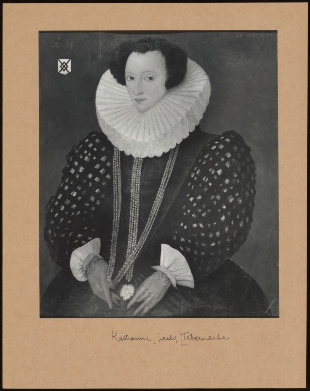 Katherine, Lady Tollemache alkotó: Robert Peake the elder