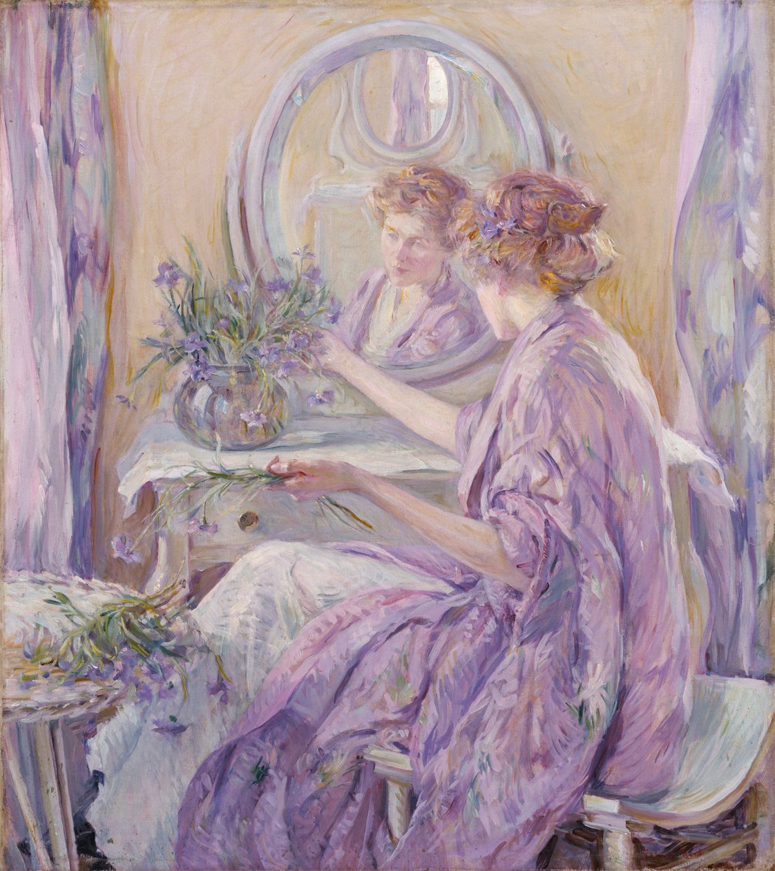 Az ibolya kimonó, kb. 1910. alkotó: Robert Reid