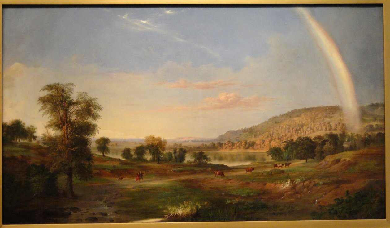 Táj szivárvány alkotó: Robert S. Duncanson