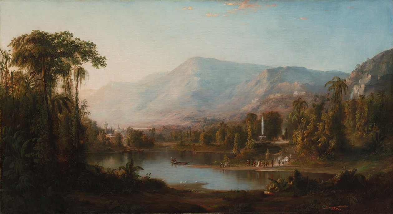 Kasmír völgye alkotó: Robert S. Duncanson