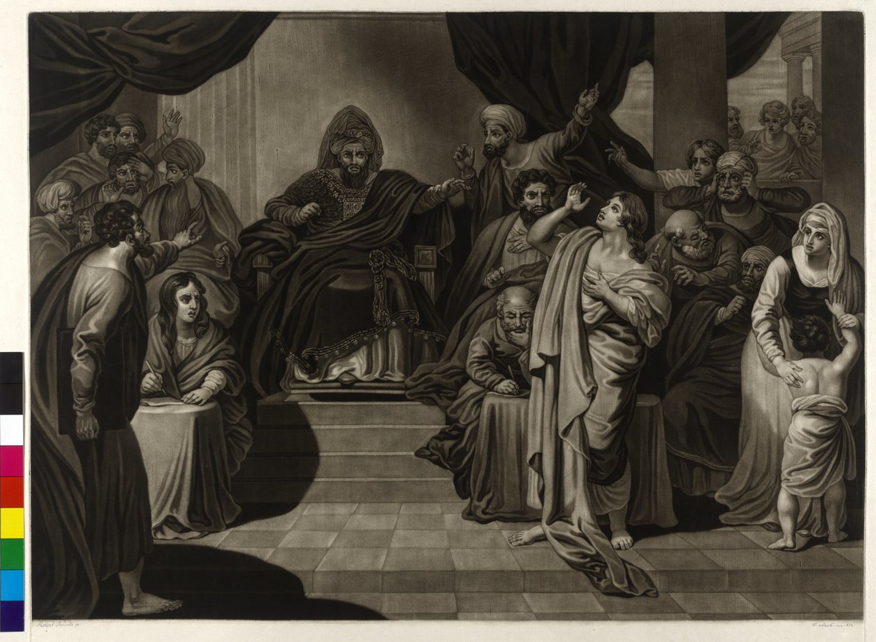 VII. fejezet CX. zsoltár. alkotó: Robert Smirke