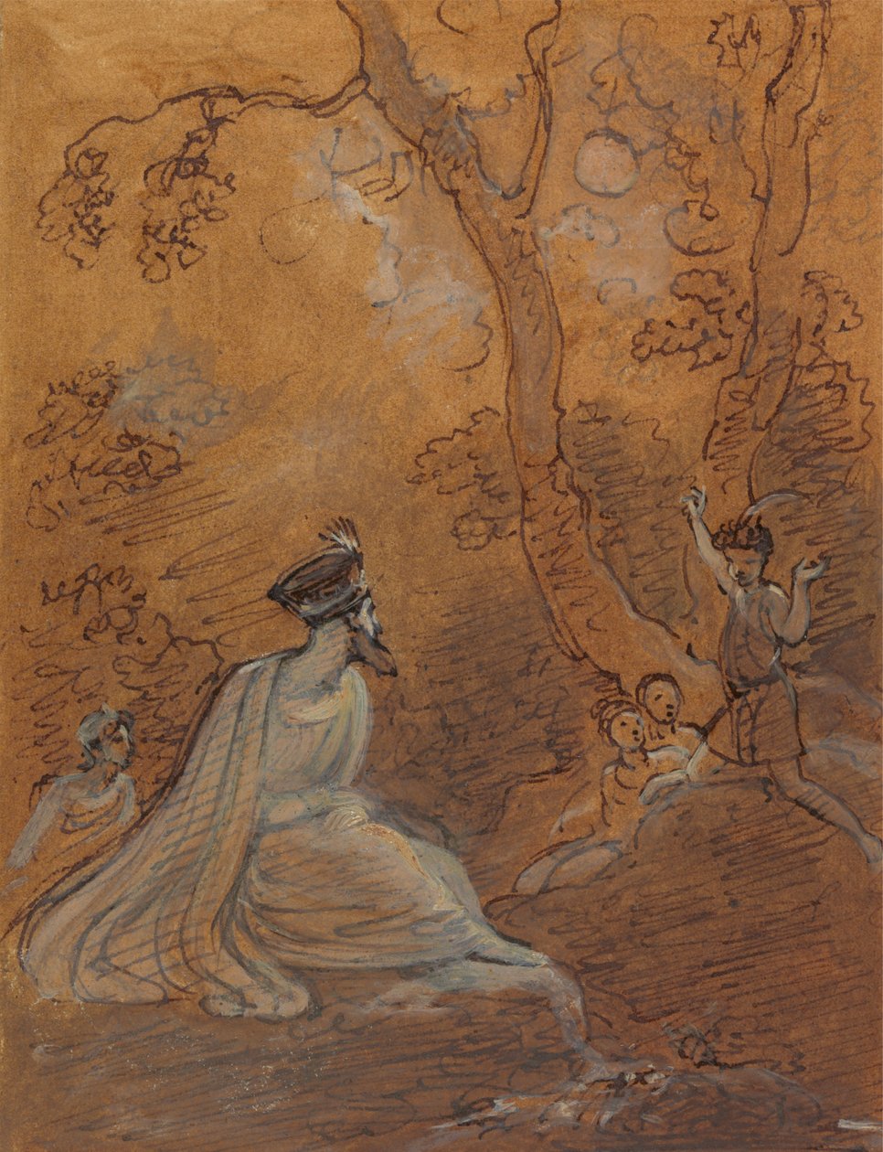 Oberon és Puck alkotó: Robert Smirke
