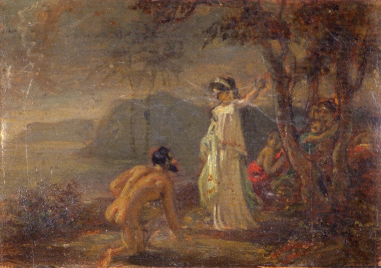 „Ulysses és Nausicaa”, 1772-1845 alkotó: Robert Smirke