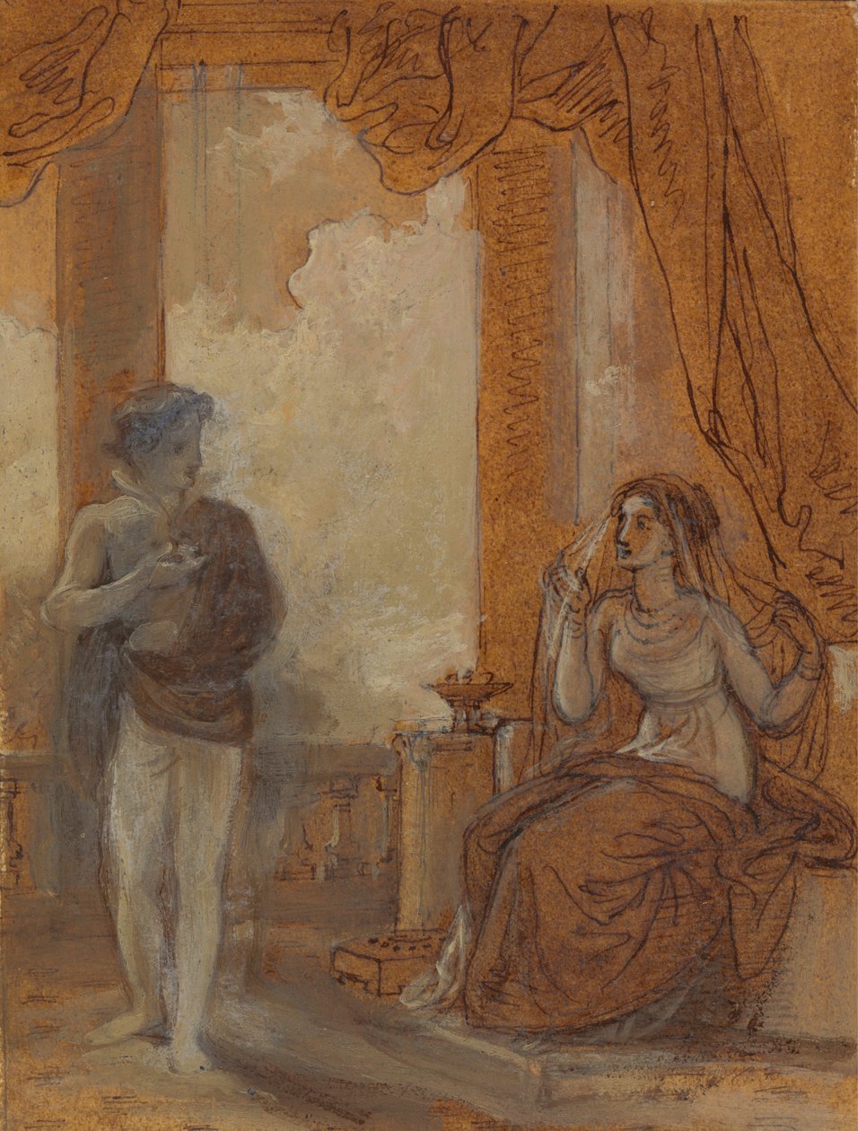Viola és Olivia alkotó: Robert Smirke